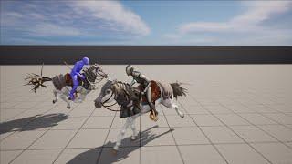 UE5 Marketplace Horse Riding Showcase - Advanced Riding Locomotion System (ARLS)