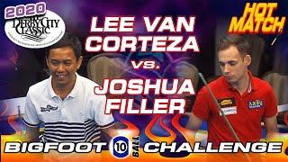HOT MATCH: Lee Vann CORTEZA vs. Joshua FILLER - 2020 DERBY CITY CLASSIC BIGFOOT 10-BALL CHALLENGE