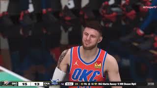 NBA OKLAHOMA CITY THUNDER  vs CHARLOTTE HORNETS  GAMEPLAY PS5 UHD