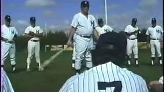 Mickey Mantle Tells Secret of Drag Bunt