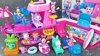 Satisfying with Unboxing Disney Minnie Mouse Toys Collection Review, Minnie Yacht Playset | ASMR