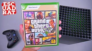 GTA 5 Xbox Series X - Unboxing & Gameplay Grand Theft Auto V Xbox Series X|S - GTA V 2 Disc Next Gen