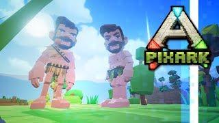 PixARK:Harmony? A Co-op Series w/ PythonGB! ▫ Ep.01 ▫ PixARK Multiplayer Gameplay