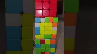 All my rubiks cube tower