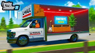 STARTING A TRUCK RENTAL BUSINESS FROM SCRATCH! (U-HAUL STORE) | FS22