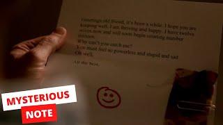 Mysterious note to Jane - The Mentalist 1x01