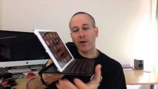 Logitech Ultrathin Keyboard Cover for the iPad Air Video Review