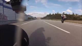 Standup wheeile S1000RR [ Cbr 1000RR pov ]