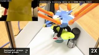 Collecting training data on a $400 Delta robot