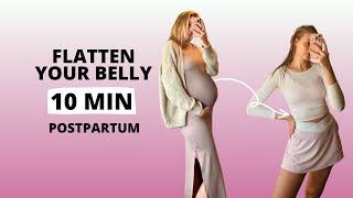 Flatten Your Belly - Postpartum After Birth 10 Minutes / Nina Dapper