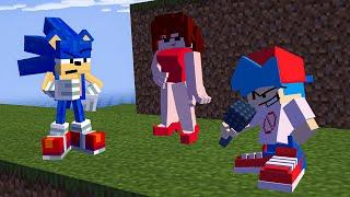 Friday Night Funkin’ VS Minecraft Sonic | Funkin For Hire Retake But Minecraft (FNF Mod)