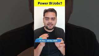 Power BI JOB Status  #powerbi #learnwidgiggs