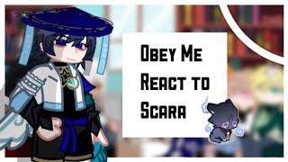 Obey Me React TO M!Mc as Scaramouche || Gacha Club