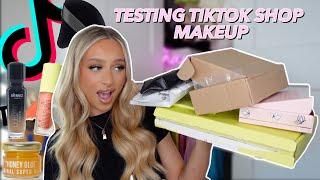 is it really worth the hype!?🫣 TESTING A FULL FACE OF TIKTOK SHOP MAKEUP