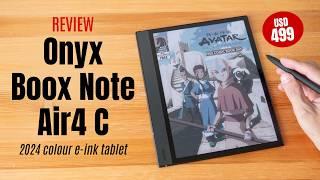 Onyx Boox Note Air4 C (review): 2024's colour e-Ink tablet