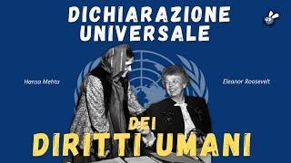 Dichiarazione Universale dei DIRITTI UMANI - Diritto in Breve