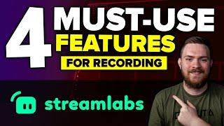 4 POWERFUL Streamlabs OBS RECORDING FEATURES! - Highlighter, Replay, Selective Recording, & More!