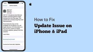 Cannot Update iPhone and iPad to iOS 14 and it goes to Download and Install Screen