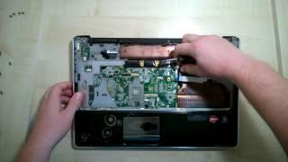 Как разобрать Ноутбук HP Pavilion DV6 2019er (HP Pavilion DV6 2019er disassembly)