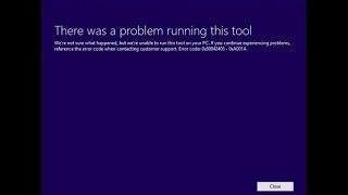 Fix Windows 10 Media Creation Tool Error 0x80042405 0xA001A & 0x80042405 0xA001B
