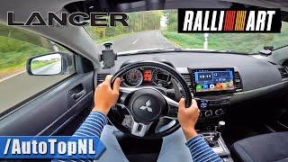 Mitsubishi Lancer Ralliart POV Test Drive by AutoTopNL