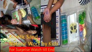 Learn Plying and use of Kinetic Sand| Sand Play| Meharma Show