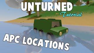 Unturned 3.0 (2016) | Where To Find The APC (Washington / PEI/ Yukon)