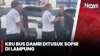 Tak Terima Ditegur, Sopir Arogan Tik4m Kernet Bus di Lampung | iNews Room | 12/02