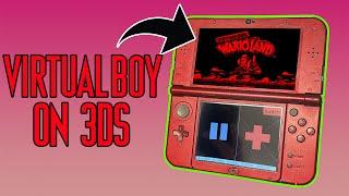 VIRTUAL BOY ON 3DS?!?! - Testing A New Virtual Boy Emulator For The 3DS