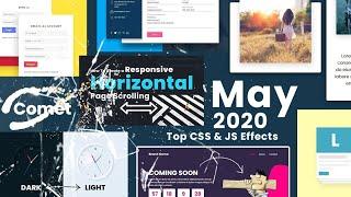 Stunning CSS & Javascript Effects | May 2020