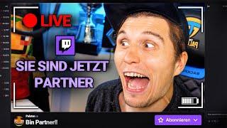 ICH BIN ENDLICH TWITCH PARTNER