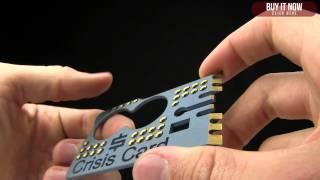 Snody Knives Crisis Card Gen II Overview