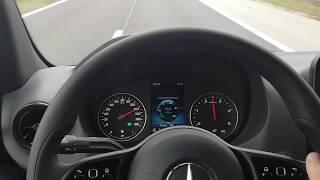 Mercedes Sprinter Furgon 314 CDI [2019] - consumption on 120 km/h