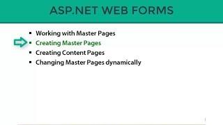 Creating Master Pages in ASP.Net (Part-24)