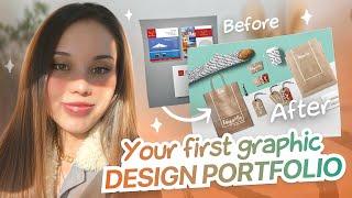 How to build your first graphic design portfolio | Product DesignTube