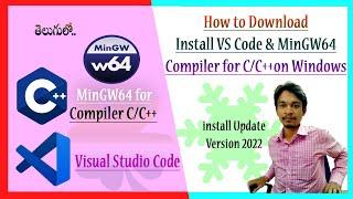 How to Install Visual Studio Code and MinGW w64 Compiler for C/C++ On Windows 10 l 11