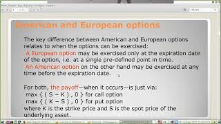 L_7.1 Pricing of American Option