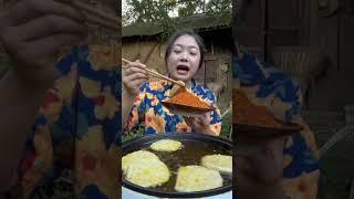 ASMR Tahu goreng dan bubuk cabe #asmrsounds #asmr