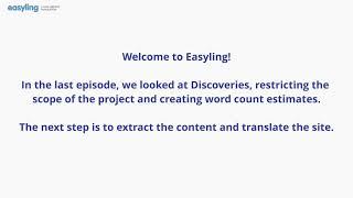 Website content translation/post-editing | Easyling step-by-step tutorial S01E02