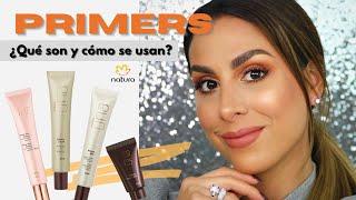 ¿QUÉ SON LOS PRIMERS? • Tipos de primers, usos y beneficios FT. NATURA