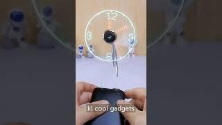 Supper Cool gadgets: digital clock mini  fan/smarthome gadget/new appliances good things for home