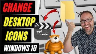 How To Change Desktop Icons Windows 10 | Custom Icons