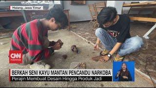 Berkah Seni Kayu Mantan Pecandu Narkoba