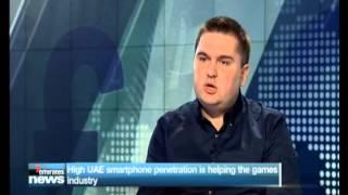 Game Insight 2013-11-17 Dubai One TV Interview with Andrey Akimov