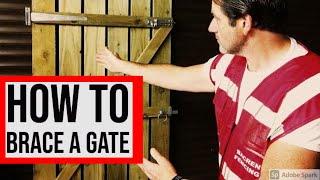 How To Stop a GATE from Sagging