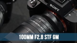 Sony 100mm F2.8 STF G Master [First Look]