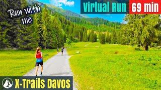 Klosters - Davos  Switzerland Wonderland | Treadmill Running | Virtual Run #92