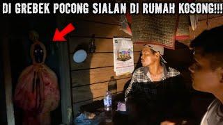 HORROR CAMPING IN GREBEK POCONG ALL NIGHT TERRORIZED TO THE END IN AN EMPTY HOUSE!!