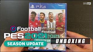 PES Pro Evolution Soccer 2021 Unboxing - PlayStation 4