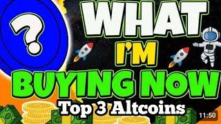 Top 3 Altcoins To Buy NOW! #crypto